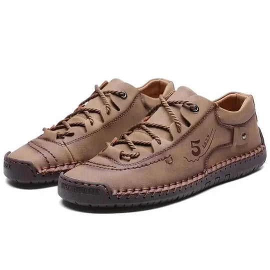 genuine leather shoes | full-grain leather construction | comfortable walking shoes | ultrasonic cleaning