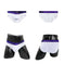 mens triangle v belt | laser gradient belt | adjustable elastic waistband | energy saving