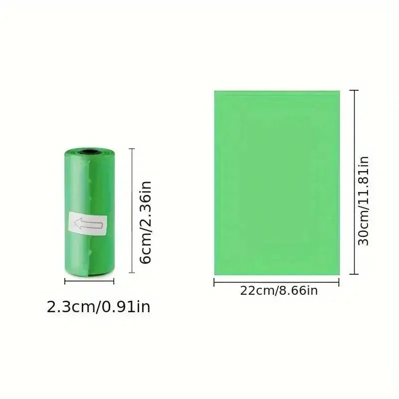 leak-proof dog waste bags | biodegradable pet poop bags | extra-large capacity dog bags | energy saving
