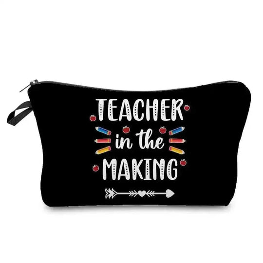 waterproof cosmetic bag | travel makeup organizer with zipper | pvc material toiletry bag | energy saving