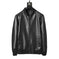 slim fit leather jacket | premium washed leather | lightweight mens jacket | ultrasonic cleaning