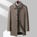 reversible wool coat for men | 100 wool material | double-sided winter coat | energy saving