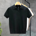 lightweight cotton polo shirt | breathable summer knitwear | office casual wear | ultrasonic cleaning