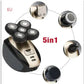 5 In 1 Multifunctional Electric Shaver 5 Blade Razor For Men Shaved Head Rechargeable Shaving Machine Beard Nose Hair Trimmer - does a five blade
