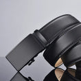 Men's Two-layer Cowhide Comfort Click Belt Meifu Market