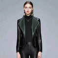 Ride with Style – Motorcycle Leather Jacket Featuring Sleek Double-Zipper Design - side view (material: leather | color:...