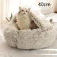 2 In 1 Dog And Cat Bed Pet Winter Bed Round Plush Warm Bed House Soft Long Plush Pets Bed Pet Products Meifu Market