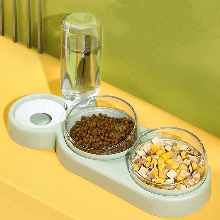 Cats Dogs Pets Rice Bowls Automatic Water Bowls