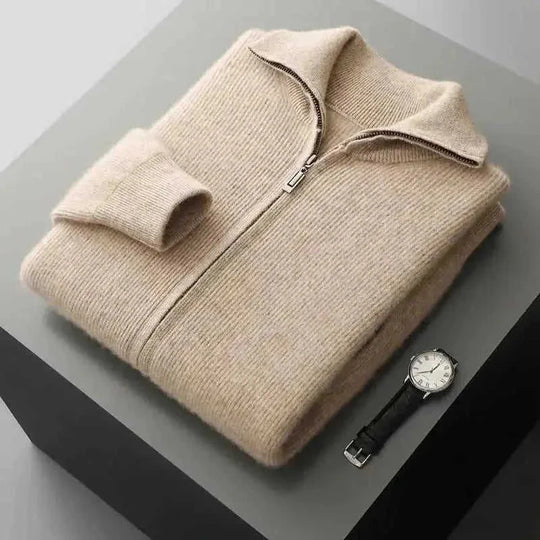 merino wool cardigan | chunky knit coat | oversized mens cardigan | ultrasonic cleaning