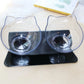 Cat Double Bowl Cat Food Bowl Protects Cervical Vertebra Meifu Market