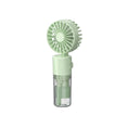 portable handheld spray fan | 4-speed mist fan | usb charging mini fan | ultrasonic cleaning