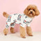 I Love My Mom" Print Pet Shirt for Dogs & Cats - Lightweight Summer Apparel, White with Black Lettering & Red Hearts, Soft...
