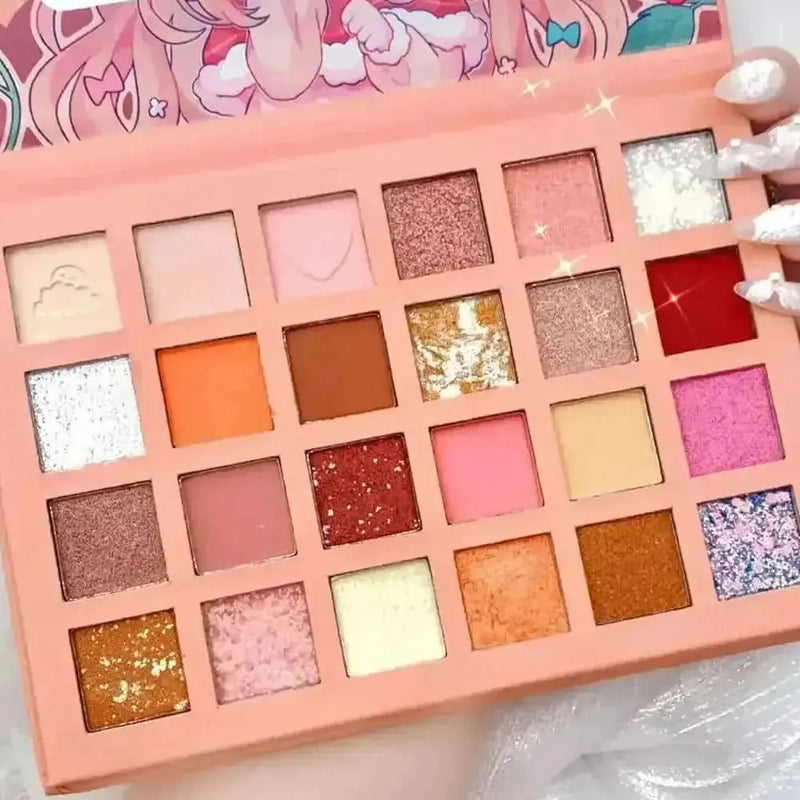 color eyeshadow palette | cruelty-free vegan makeup | long-lasting pigmented eyeshadow | ultrasonic cleaning