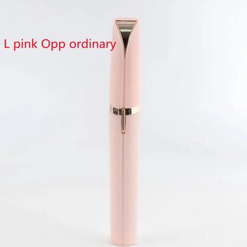 Electric Eyebrow Trimmer - Painless Flawless Brows Hair Remover with LED Light