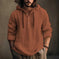 New Wish Cotton Linen Shirt Hooded Sweater Long Sleeve Hooded Casual Daily Clothing Dark Brown - available style options