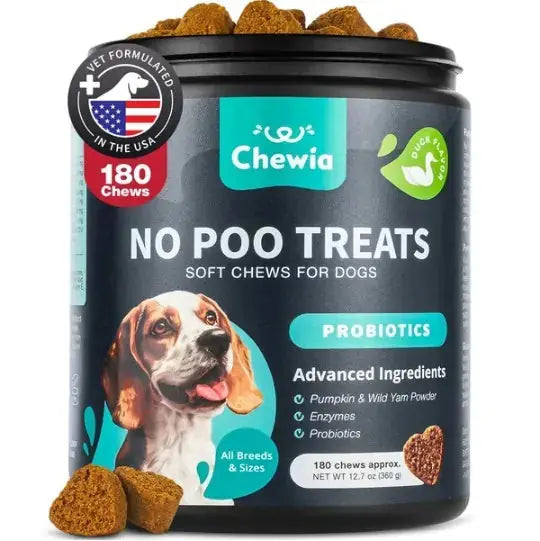 No Poo Chews For Dogs Coprophagia Deterrent For Dogs Forbid For Dogs Stool Eating Deterrent Dog Probiotics For Digestive Health Digestive Gut Immune Health Treats No Poop Eating For Dogs Meifu Market