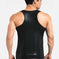 Men's Casual 3D Snake-Print Fitted Vest L - texture and material detail