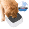 1.5L Cat Dog Water Bowl Carried Floating Bowl Anti-Overflow Slow Water Feeder Dispenser Pet Fountain ABS&PP Dog Supplies 