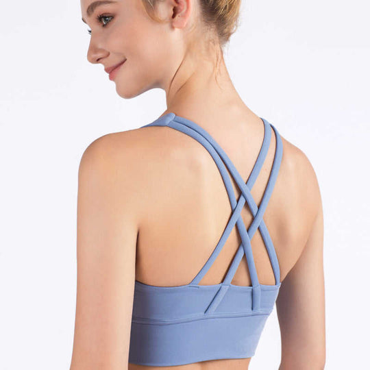 Women's Slim-Fit Nylon Yoga Vest - Meifu Market