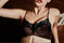 Lace rimless gathered underwear Meifu Market