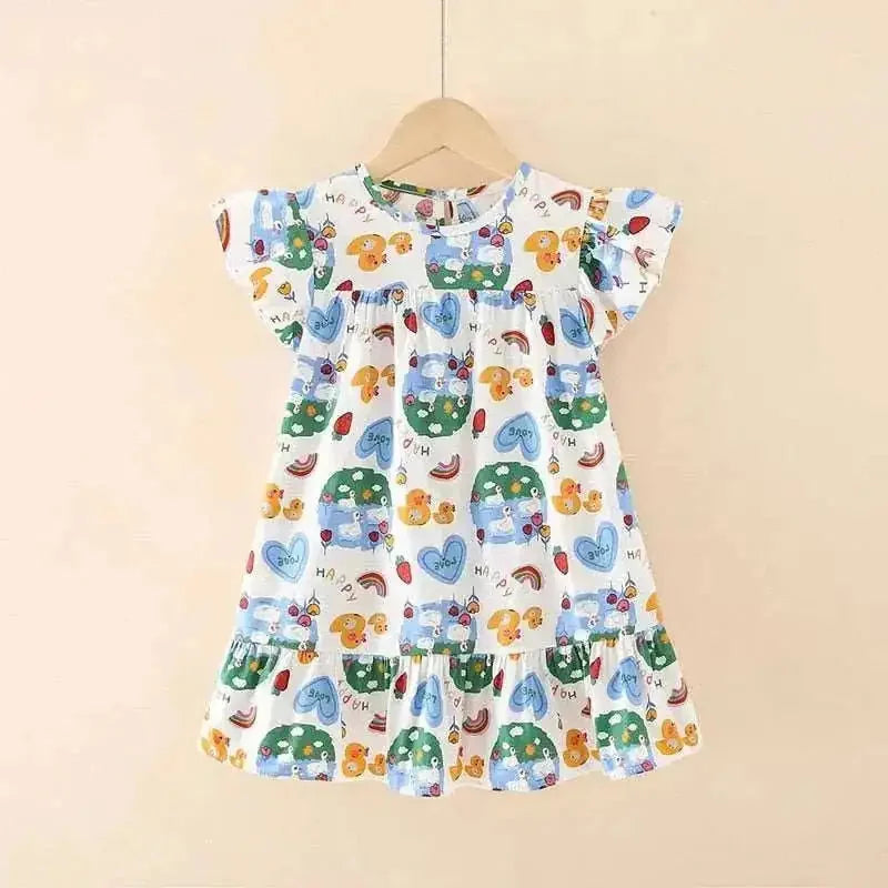 girls party dress with tulle skirt | flower girl dress adjustable straps | girls fashion outfit free shipping | energy saving