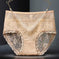 High Waist Hollow-out Lace Sexy Ladies Panties Breathable Traceless Sheath Cotton Stall Meifu Market