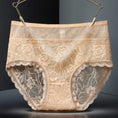 High Waist Hollow-out Lace Sexy Ladies Panties Breathable Traceless Sheath Cotton Stall Meifu Market