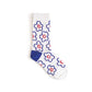 Cute cartoon flower socks cotton girl in stockings meifu market