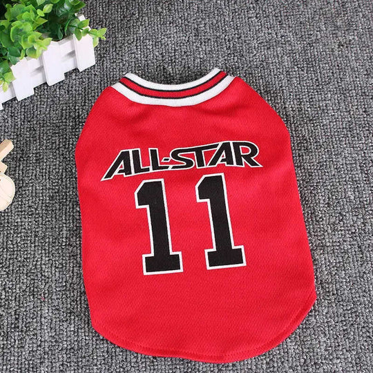 Hot World Cup Ball Spring And Summer Dog Vest Pet Supplies XL - reverse side showing construction