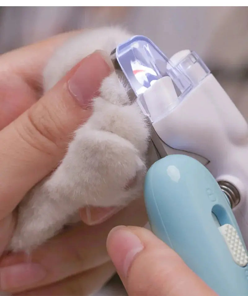 Pet Nail Clippers Dog Nail Clippers Cat Nail Clippers LED Electric Nail Grinder Pet Supplies LED Light Pet Nail Clippers Meifu Market