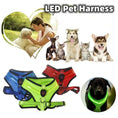 LED Luminous Dog Harness Led USB Charging Dog Chest Strap Vest Pet Safety Reflective Harness Pet Vest For Puppy Large Dog Pet Products Meifu Market