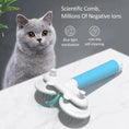 Pet Cat Brush Dog Slicker Brush Double-headed Negative Ion One-button Self Cleaning Dog Cat Hair Removal Pets Products Meifu Market