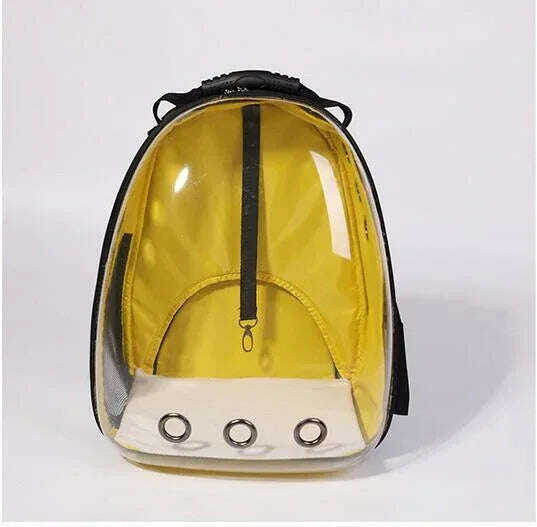 Transparent Pet Backpack - Bubble Window Carrier for Cats & Dogs Meifu Market