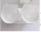 Non Slip Double Cat Bowl With Raised Stand Pet Food Cat Feeder Protect Cervical Vertebra Dog Bowl Transparent Pet Products...