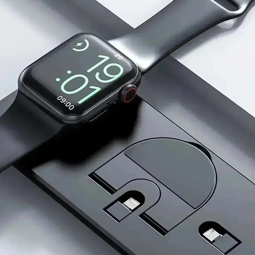 3 in 1 Wireless Charger Pad Stand For iPhone 14 13 12 11 Apple Watch Fast Charging Dock Station for Airpods IWatch Phone Holder - Meifu Market