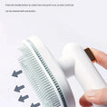 Pet Comb Cat Dog To Remove Floating Hair Pet Hair Brush Hair Removal Artifact Pet Grooming Brush Supplies Self Cleaning Comb Pet Products Meifu Market