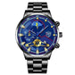 stainless steel case | office wear timepiece | free shipping offer | energy saving