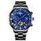 stainless steel case | office wear timepiece | free shipping offer | energy saving