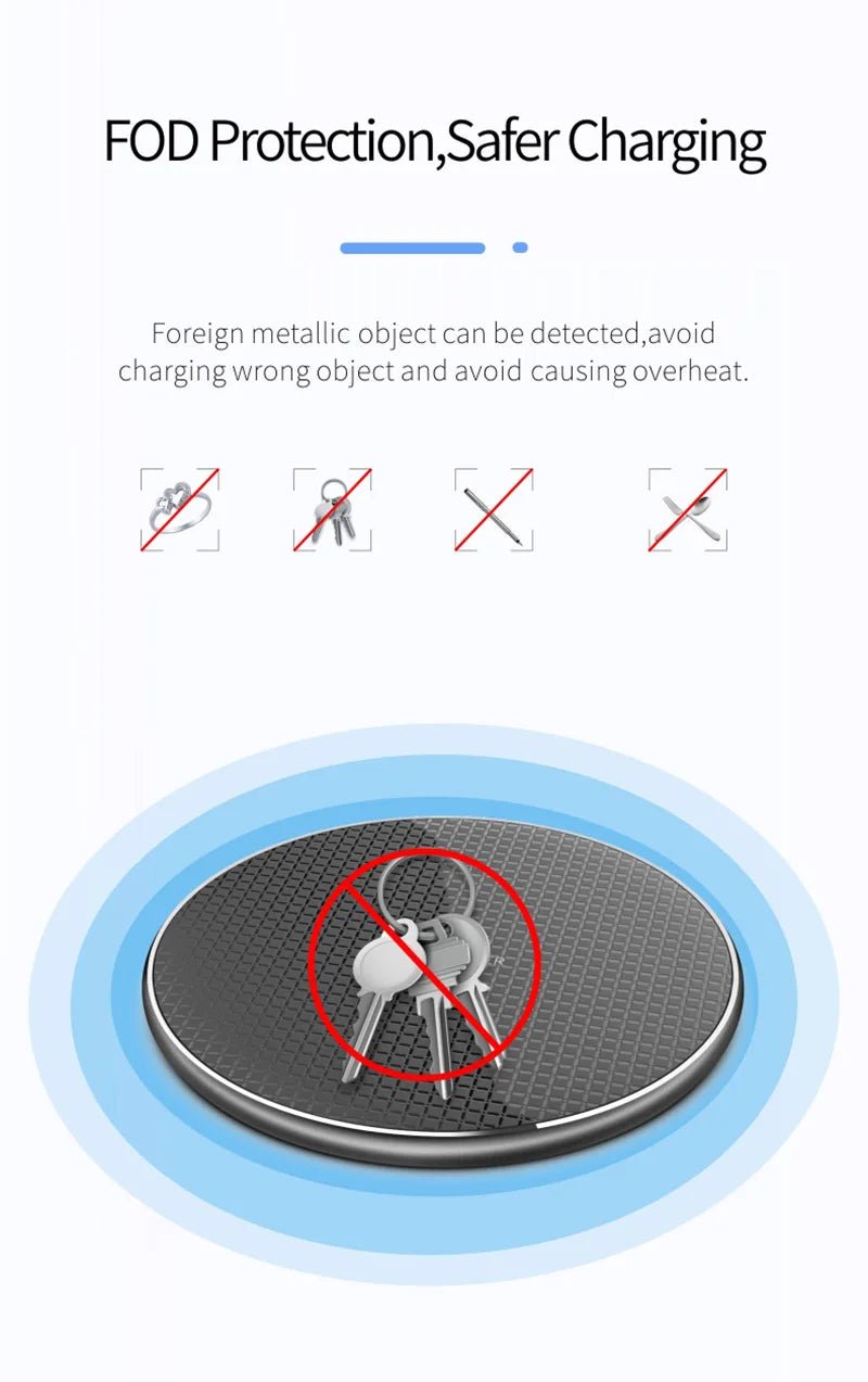 10W Qi Wireless Charger for Doogee Rugged Phones - Meifu Market