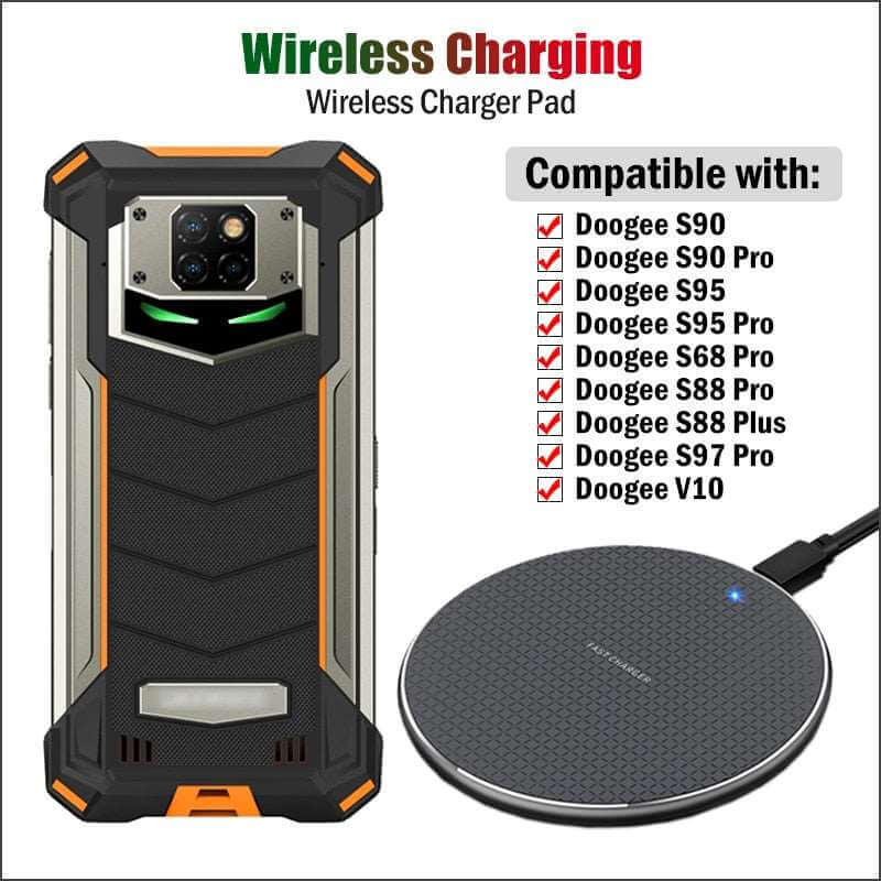 10W Qi Wireless Charger for Doogee Rugged Phones - Meifu Market