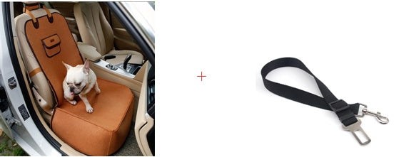 Retro Dual-purpose Pet Car Mat Front Seat Cushion Meifu Market