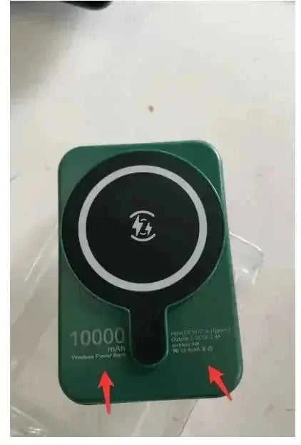 magnetic wireless power bank | 5000mah portable charger | fast charging power bank | energy saving