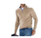 Men's Fashion Casual Long Sleeve V-neck Cashmere Zipper Top XS - color variant display