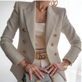 Women's New Solid Color Fashion Casual Suit Short Jacket Meifu Market