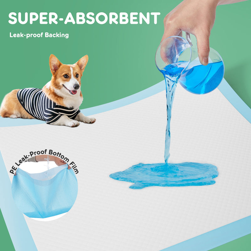 Puppy Pads, Leak-proof Quick-drying Disposable Dog Pads, Absorbent Dog Pee Pads Meifu Market