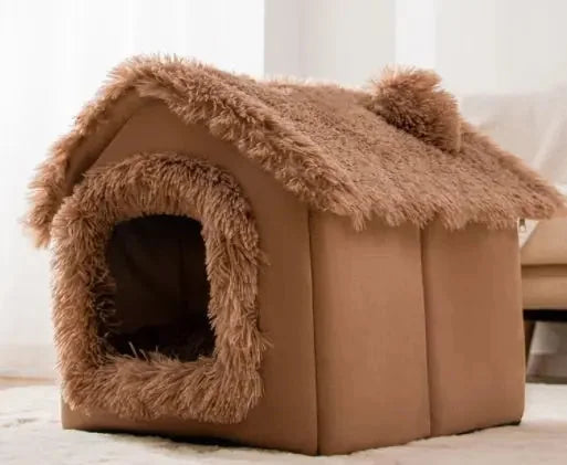 insulated pet bed | heated cat house | winter dog kennel | ultrasonic cleaning
