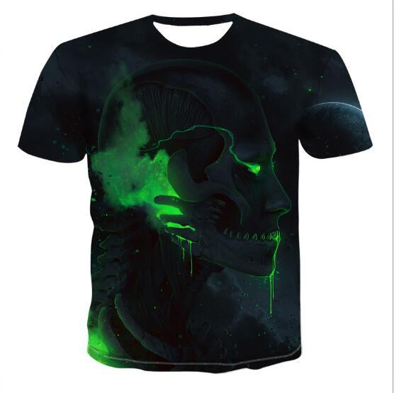 Mens Skull T shirts 3D t- shirts Meifu Market