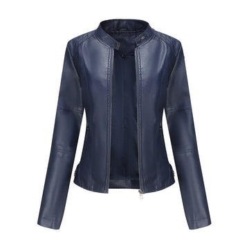 European And American Women's Leather Jackets Meifu Market
