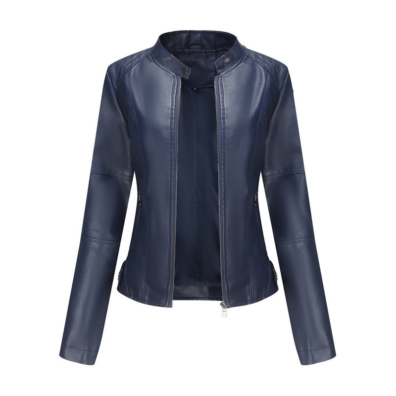 European And American Women's Leather Jackets Meifu Market