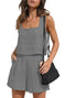 womens 2 piece suit set | square neck top and shorts set | summer lounge outfits | ultrasonic cleaning